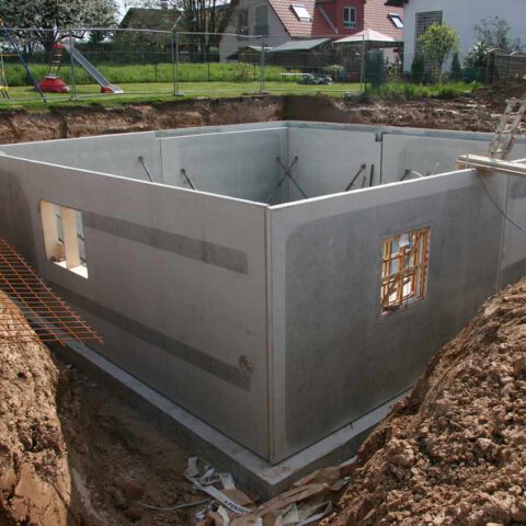 Betonkeller – weiße Wanne | Albert Bau Bauunternehmen GmbH